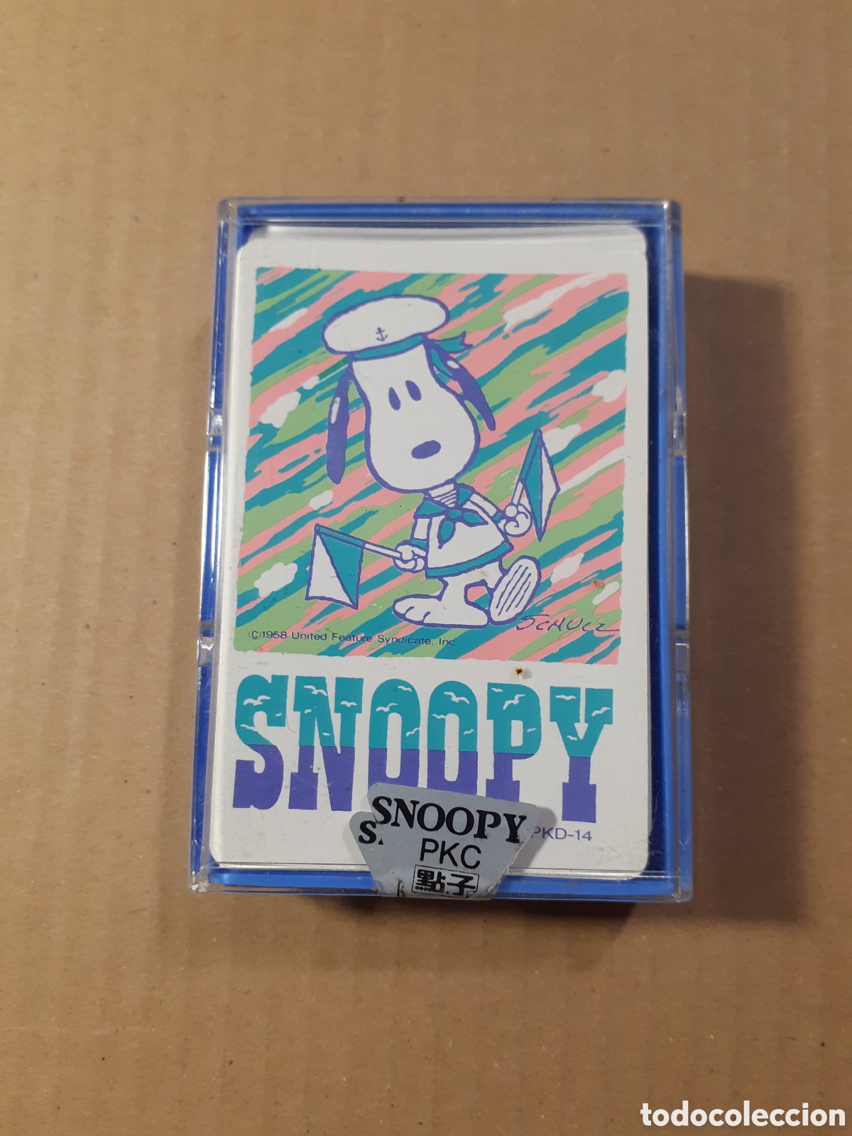 Barajas de cartas: Baraja de poker snoopy. - Foto 1