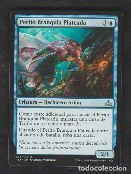 Barajas de cartas: MAGIC THE GATHERING : PER&Iacute;TO BRANQUIA PLATEADA ( TRIT&Oacute;N ) - Foto 1