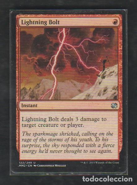 Barajas de cartas: MAGIC THE GATHERING : RELAMPAGO ( REMOVAL ) - Foto 1