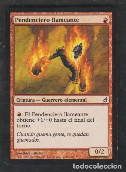 Barajas de cartas: MAGIC THE GATHERING : PENDENCIERO LLAMEANTE ( ELEMENTAL ) - Foto 1