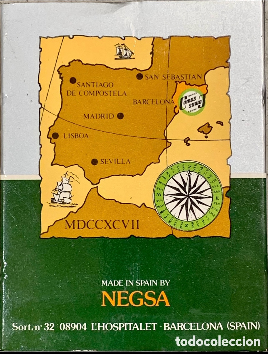 Barajas de cartas: Baraja Espa&ntilde;ola. Pedro Comas. 1987. - Foto 3