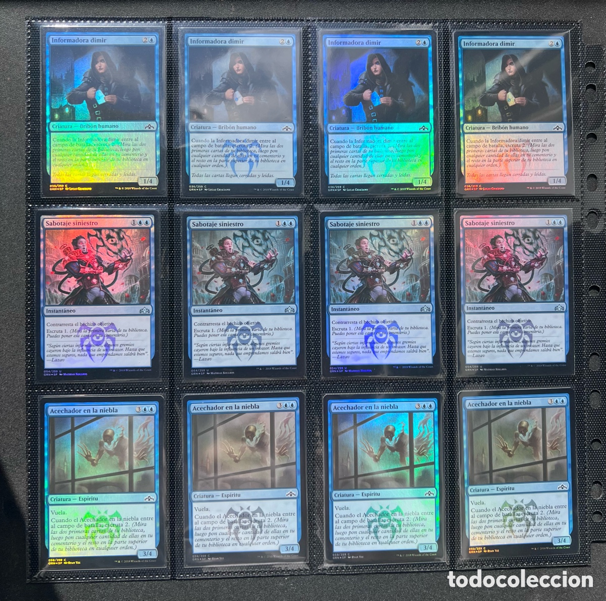 Barajas de cartas: Magic Playset foil Gremio Dimir - Foto 5