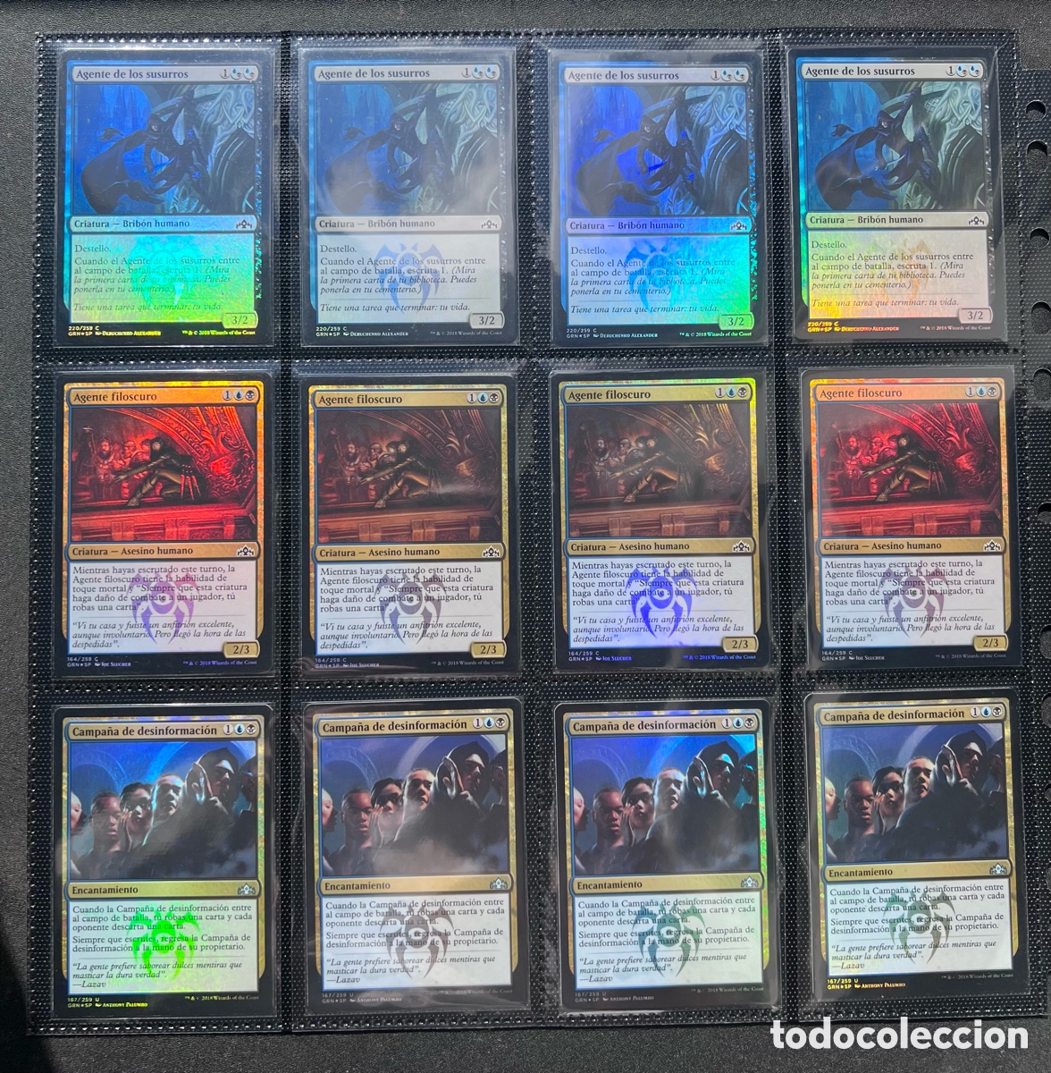 Barajas de cartas: Magic Playset foil Gremio Dimir - Foto 11