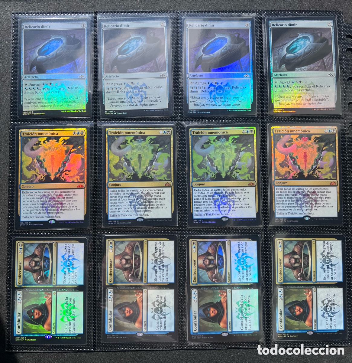 Barajas de cartas: Magic Playset foil Gremio Dimir - Foto 13