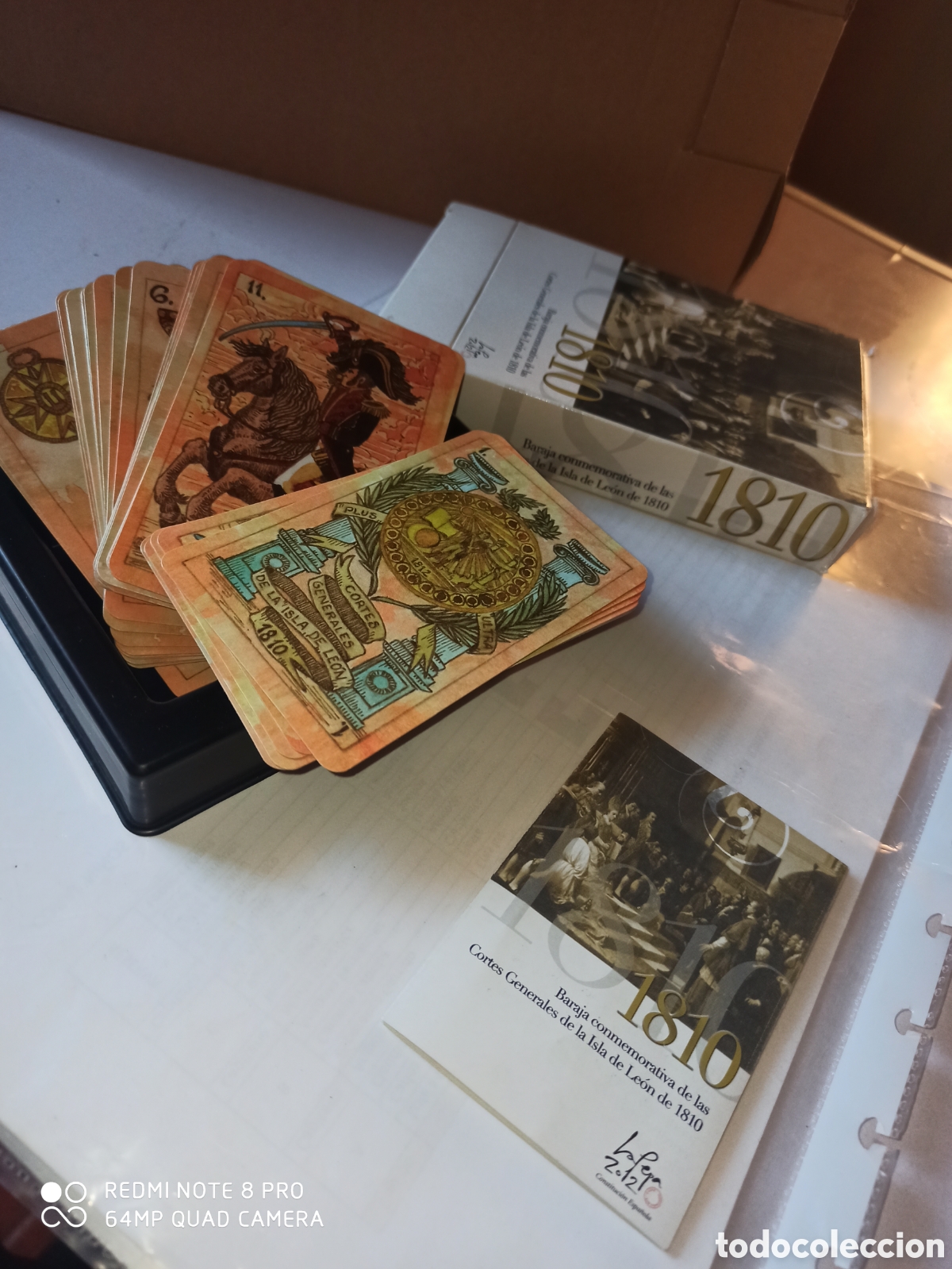 Barajas de cartas: Baraja de naipes 1810 - Foto 2