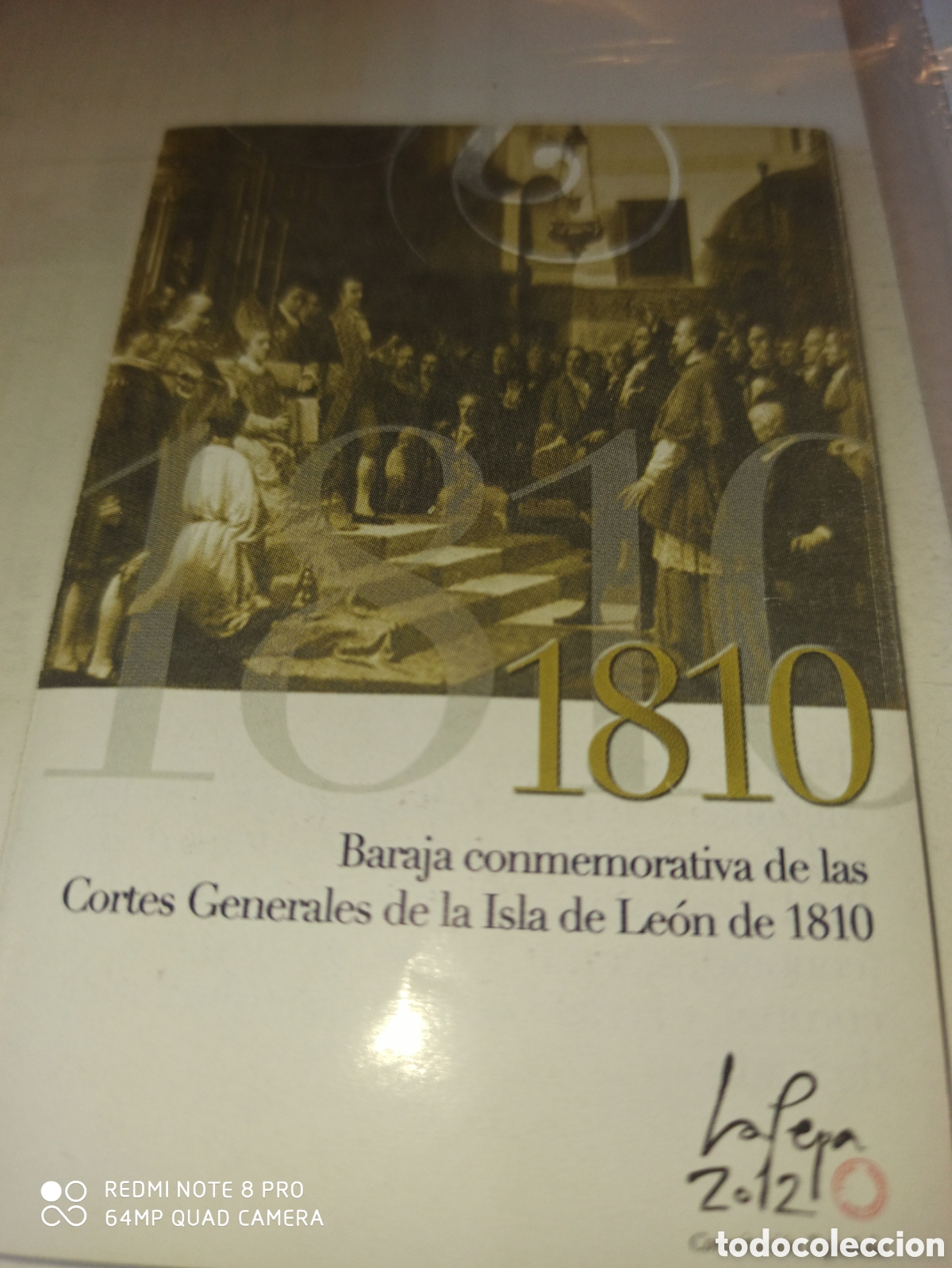 Barajas de cartas: Baraja de naipes 1810 - Foto 1