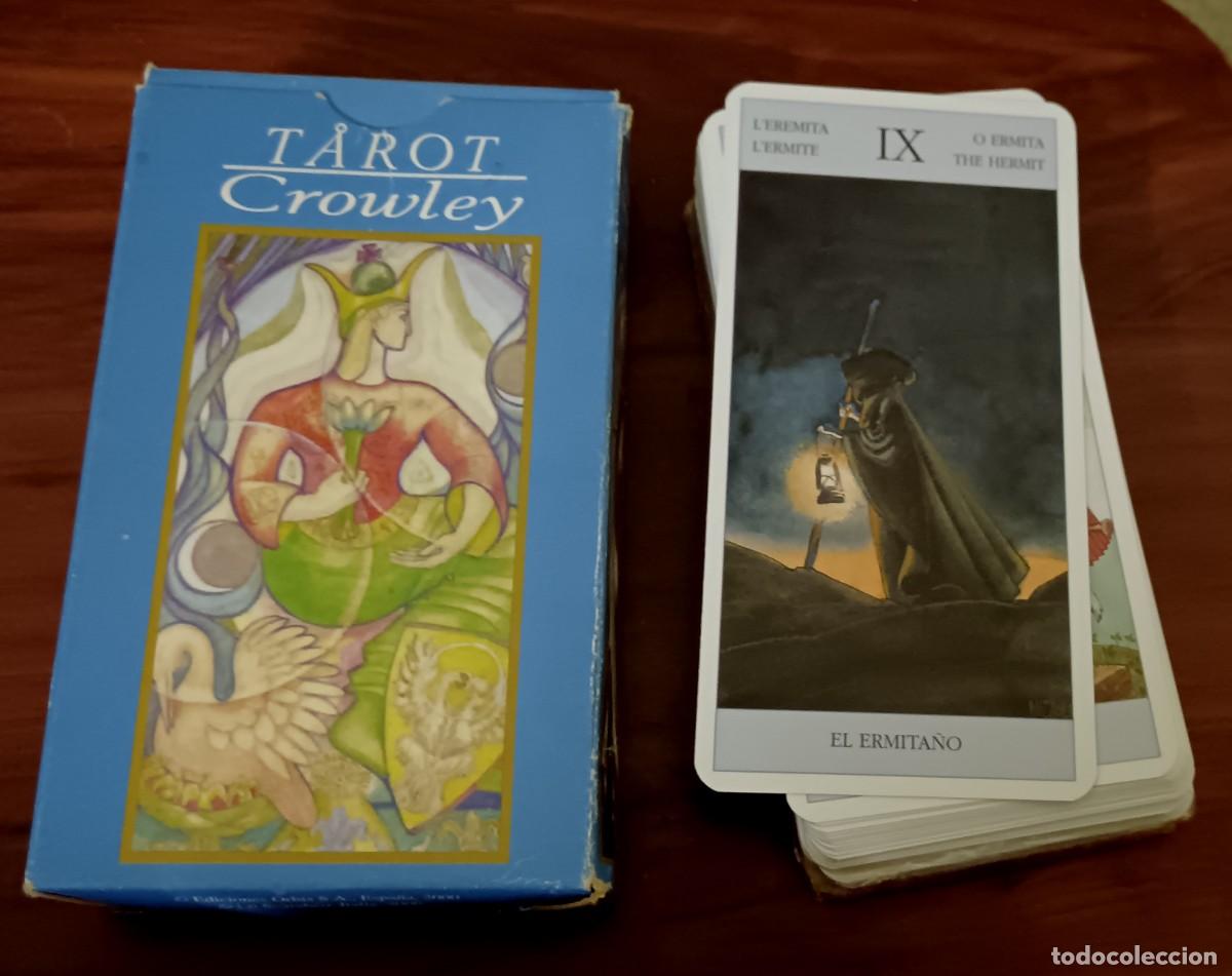 Barajas de cartas: TAROT CROWLEY EDICIONES ORBIS A&Ntilde;O 2000 INCOMPLETA - Foto 1