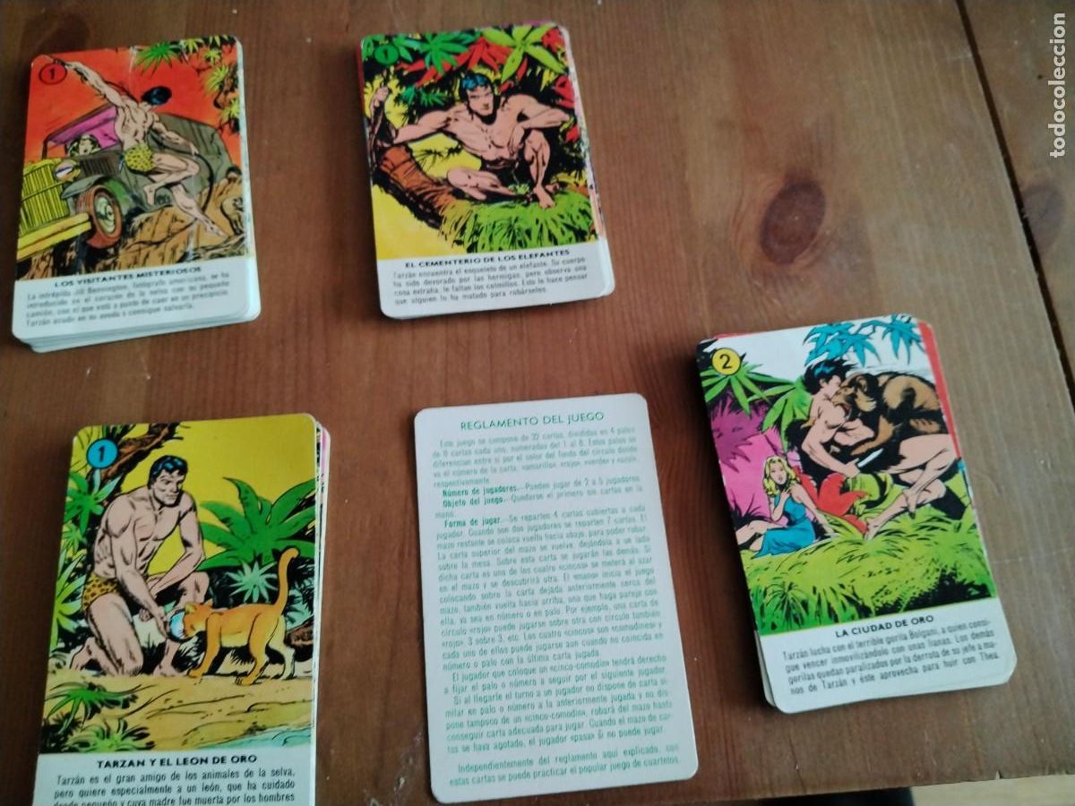 Barajas de cartas: Tarzan -fournier 1979 - Foto 1