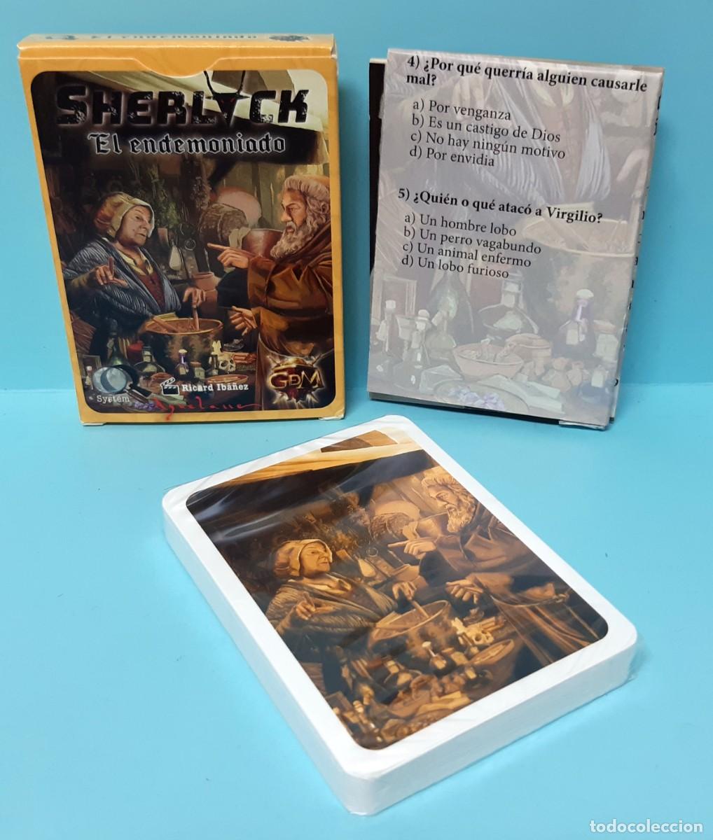 Barajas de cartas: GDM Games - Sherlock Aquelarre: El endemoniado - Foto 1