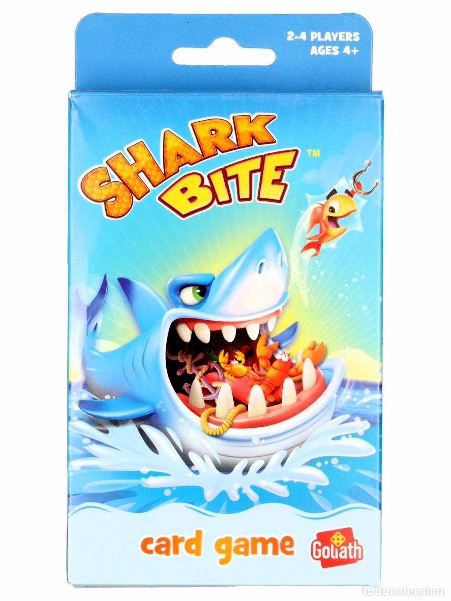 Barajas de cartas: Shark Bite. Juego de cartas. Goliath - Foto 1