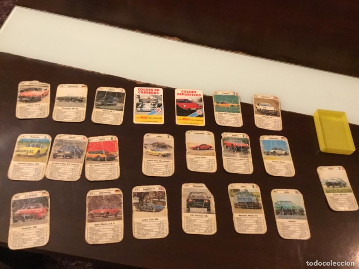 Barajas de cartas: Cartas coches,estropeadas - Foto 1