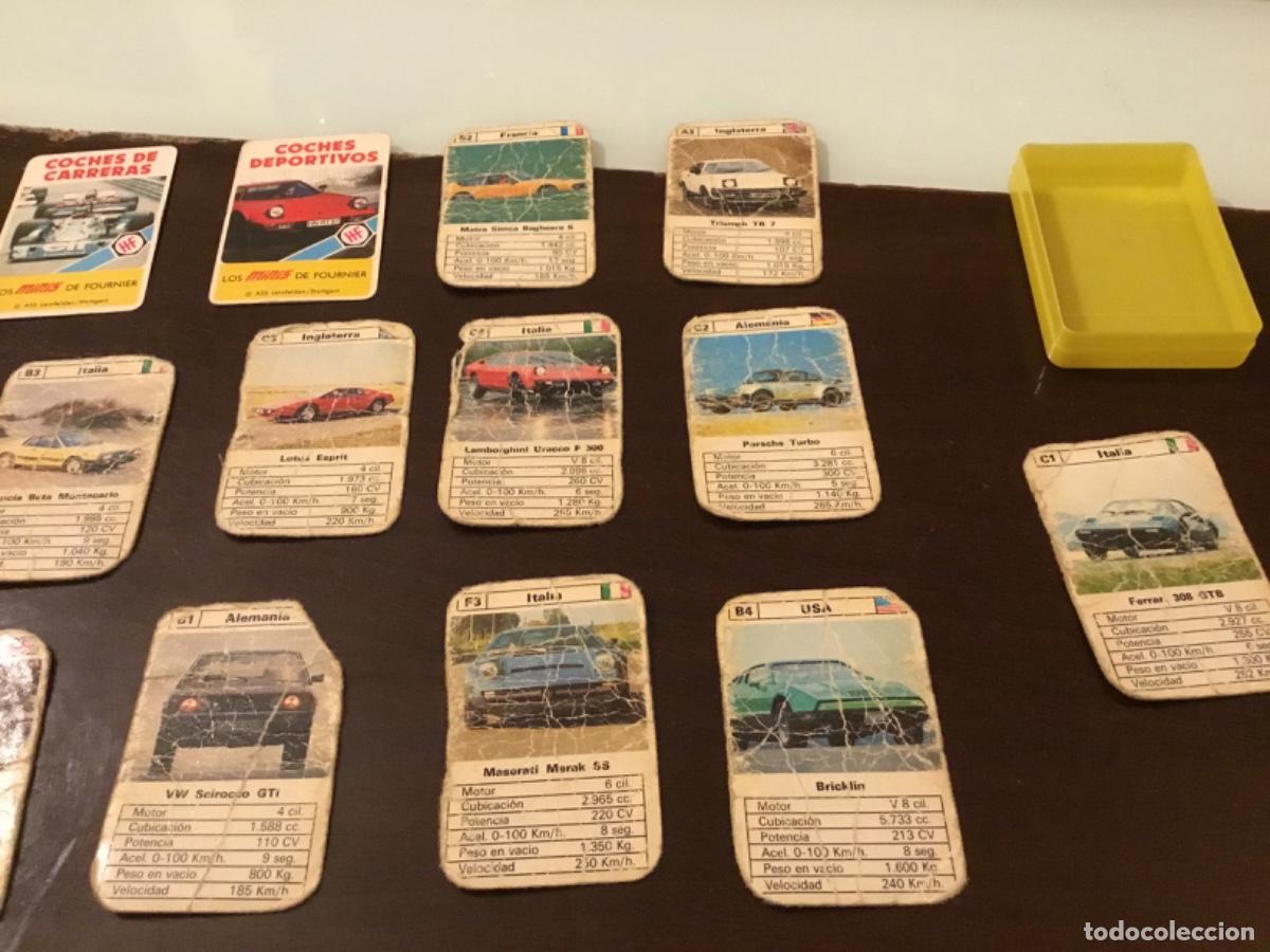 Barajas de cartas: Cartas coches,estropeadas - Foto 3