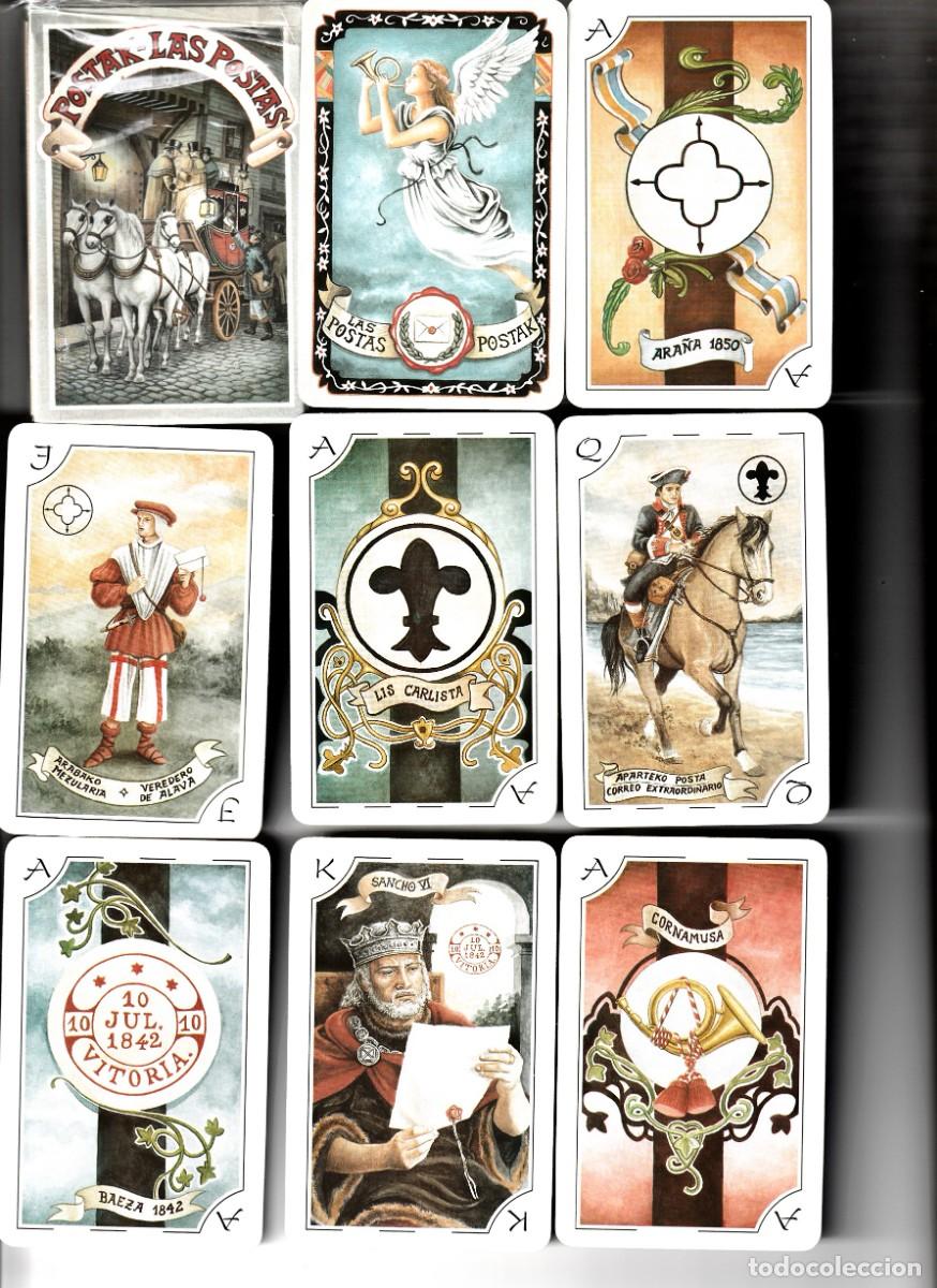 Barajas de cartas: BARAJA ESPA&Ntilde;OLA POSTAK - LAS POSTAS - Foto 1