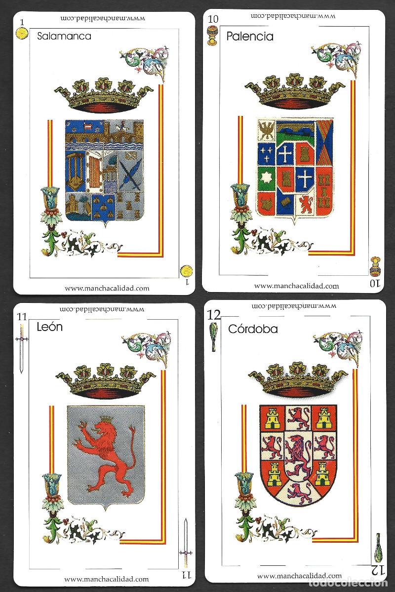 Barajas de cartas: &iexcl;&iexcl;UNA!! ESCUDOS DE LAS PROVINCIAS DE ESPA&Ntilde;A - Foto 1