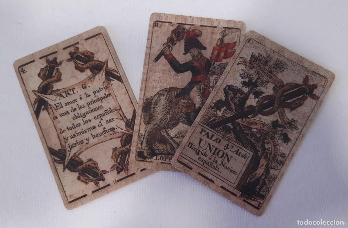 Barajas de cartas: Baraja de la Constituci&oacute;n de C&aacute;diz de 1822 - Foto 3