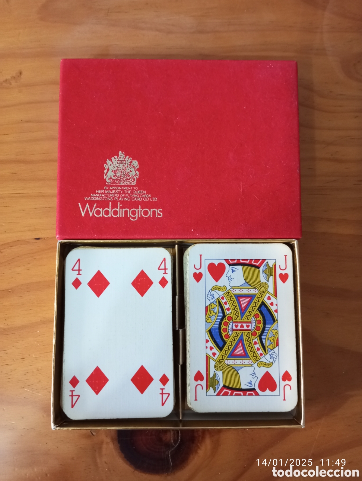 Barajas de cartas: Baraja doble Waddingtons - Foto 4