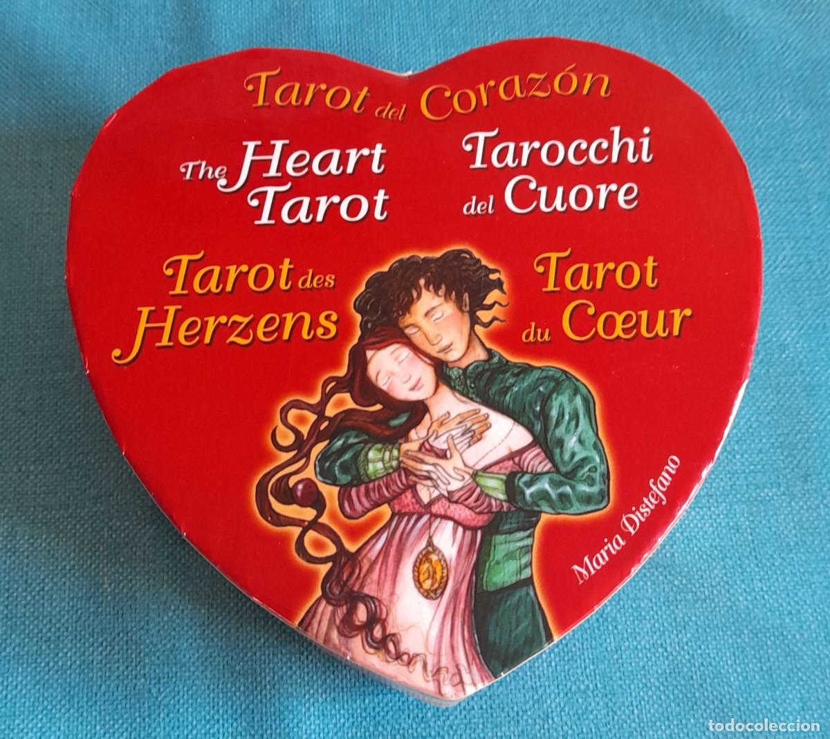 Barajas de cartas: Tarot del Coraz&oacute;n de Mar&iacute;a Distefano + librito gu&iacute;a - Foto 1