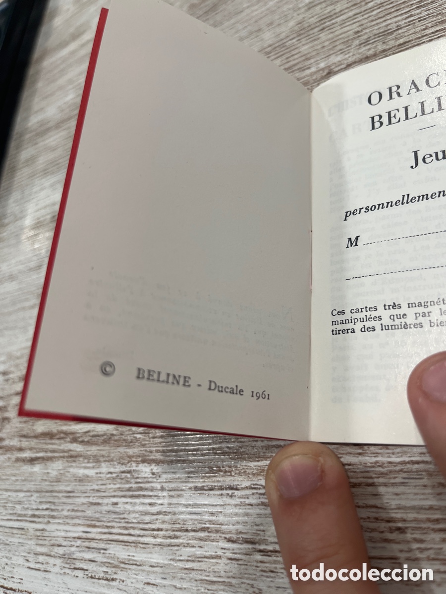 Barajas de cartas: Oracle Belline Libro Franc&eacute;s - Foto 3