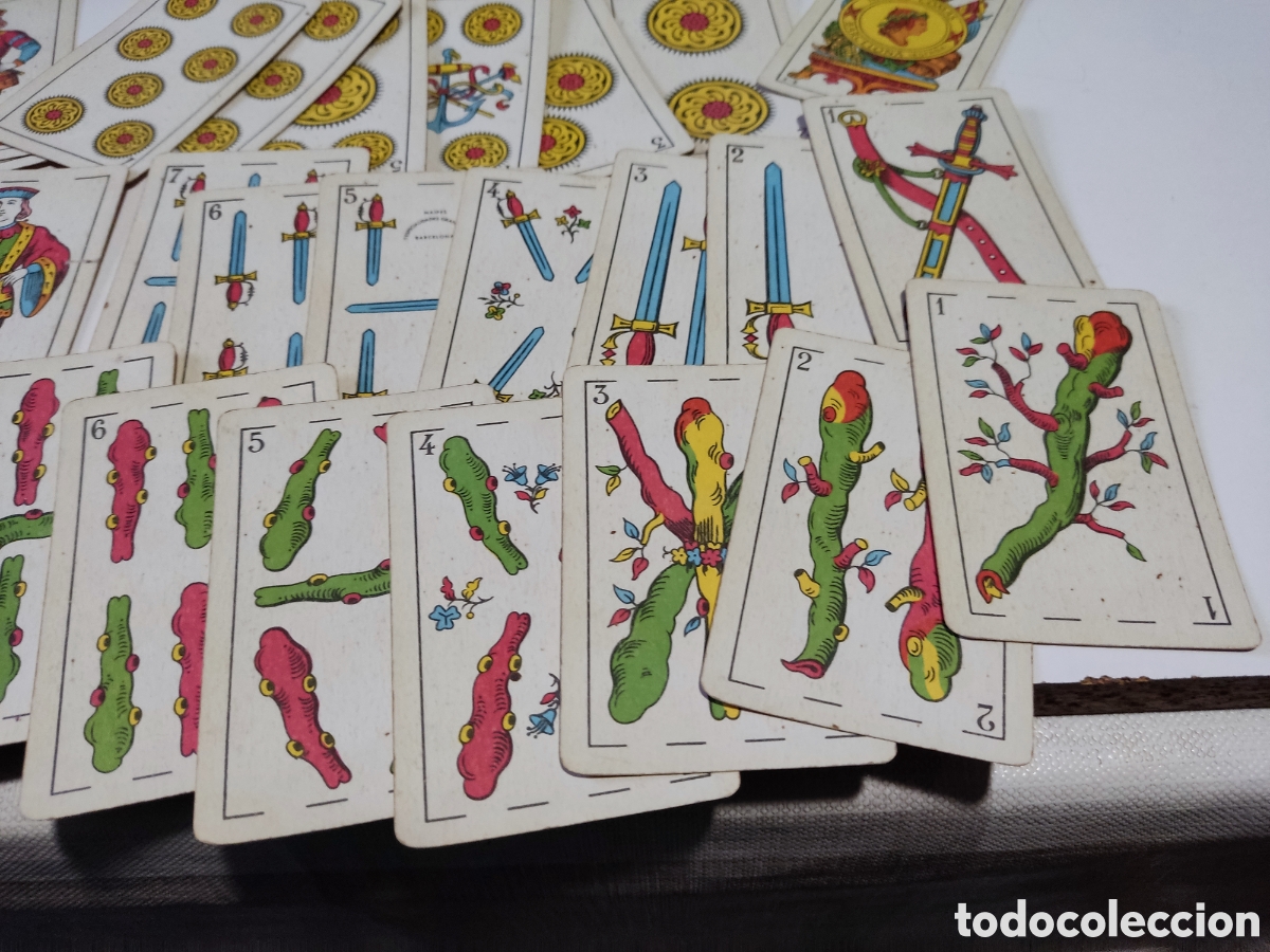 Barajas de cartas: Baraja naipes SAMSO, Barcelona - Foto 4