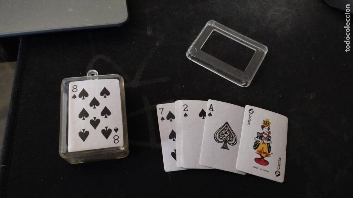 Barajas de cartas: Baraja de cartas en miniatura - Foto 1