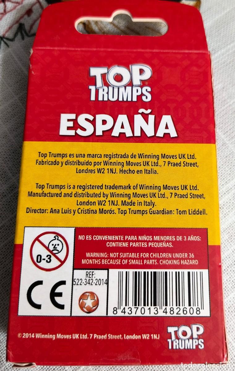 Barajas de cartas: CARTAS TOP TRUMPS ESPA&Ntilde;A - A ESTRENAR - Foto 2