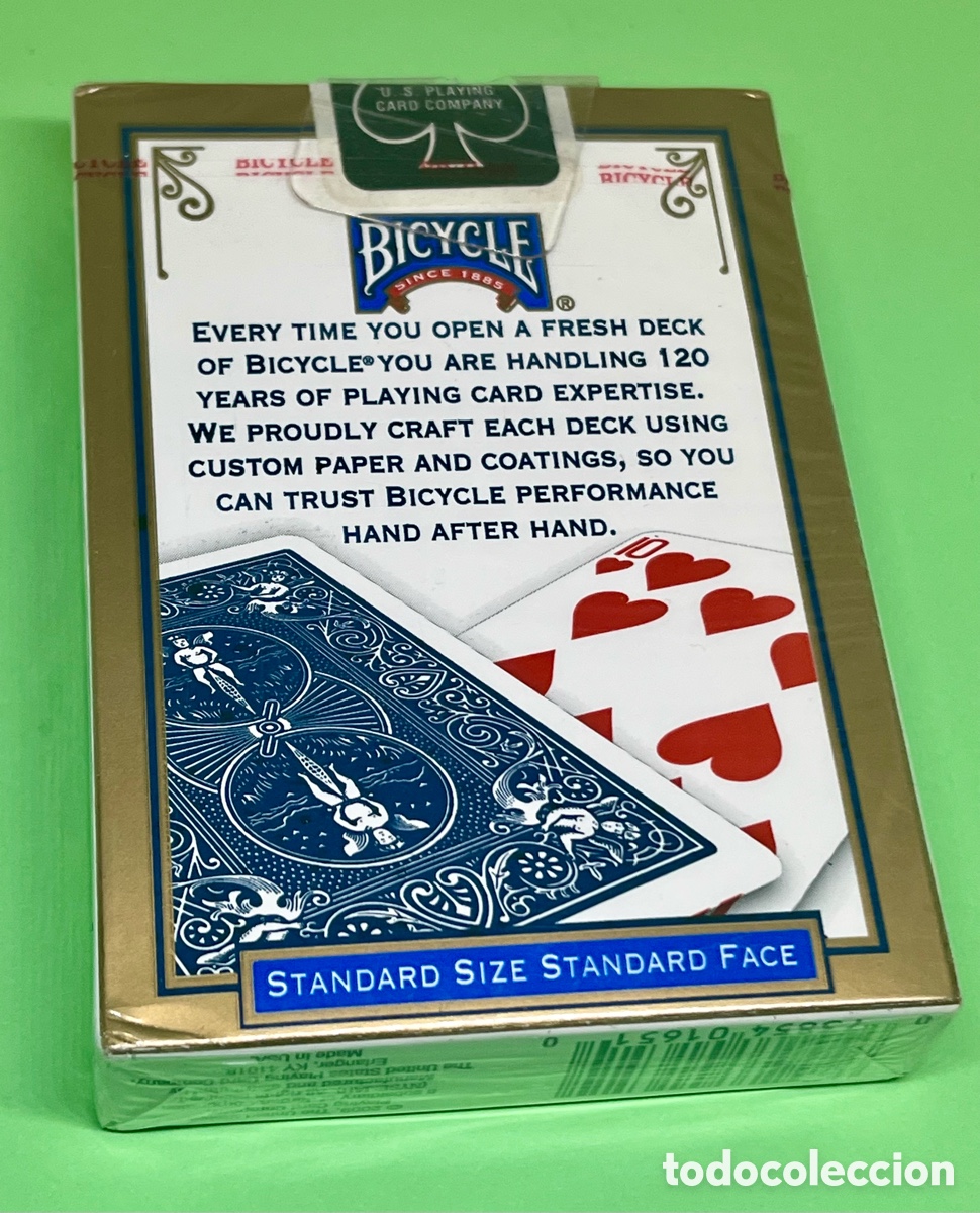 Barajas de cartas: BARAJA &ldquo; BICYCLE&rdquo; POKER CON PRECINTO - Foto 3