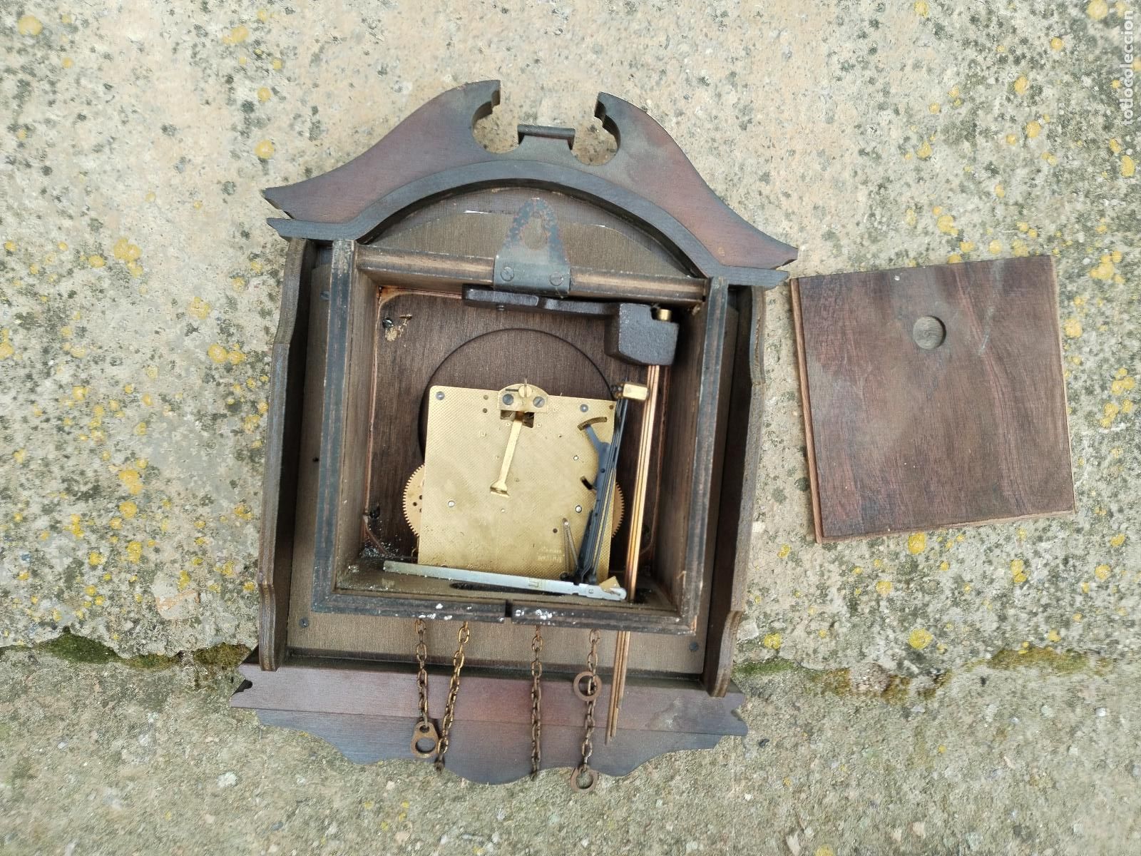 Barajas de cartas: RELOJ DE PARED ANTIGUO PARA RESTAURAR - Foto 8