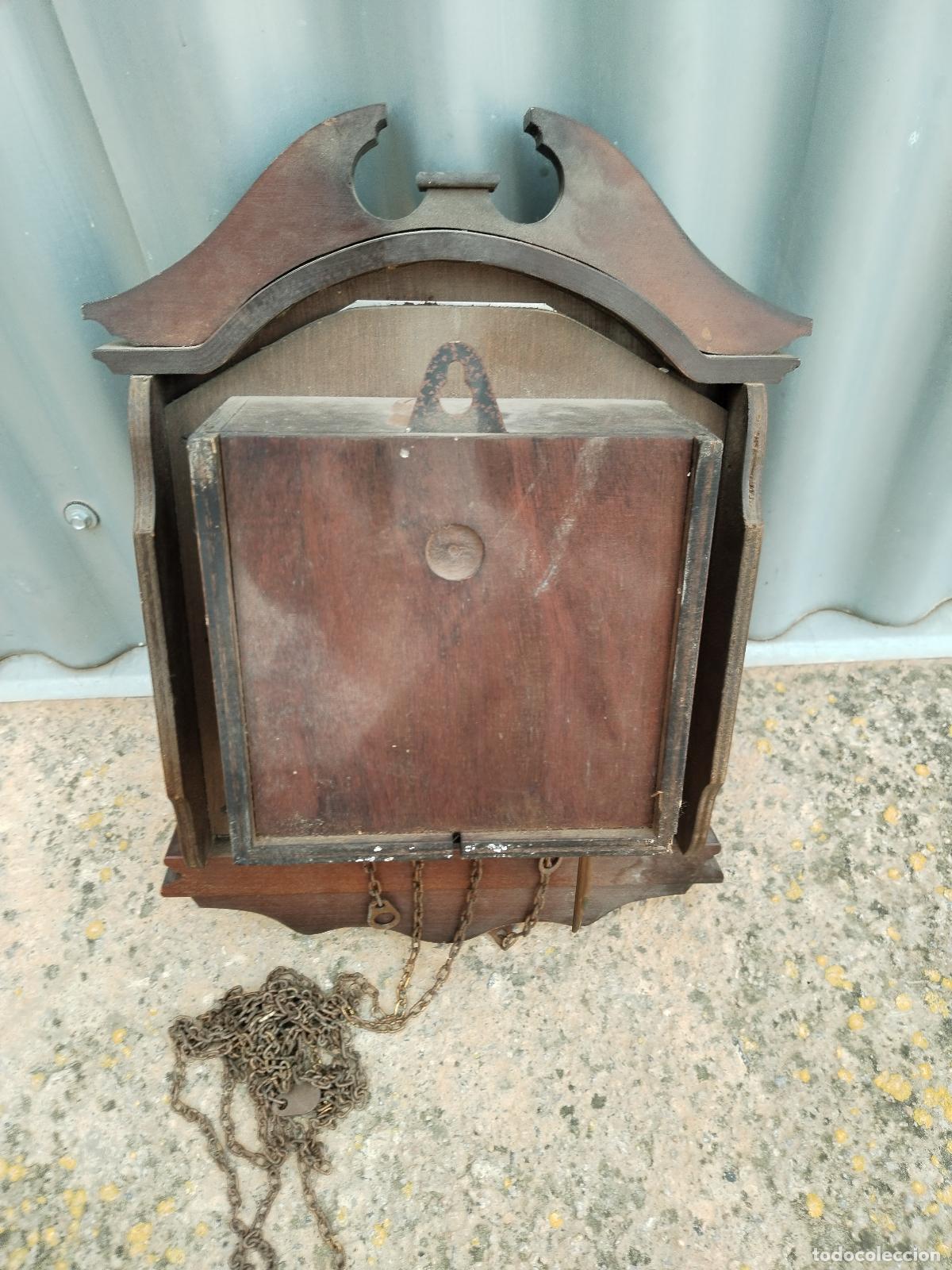 Barajas de cartas: RELOJ DE PARED ANTIGUO PARA RESTAURAR - Foto 9