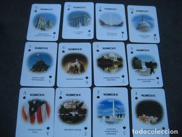 Barajas de cartas: BARAJA POKER. WASHINGTON DC - Foto 2