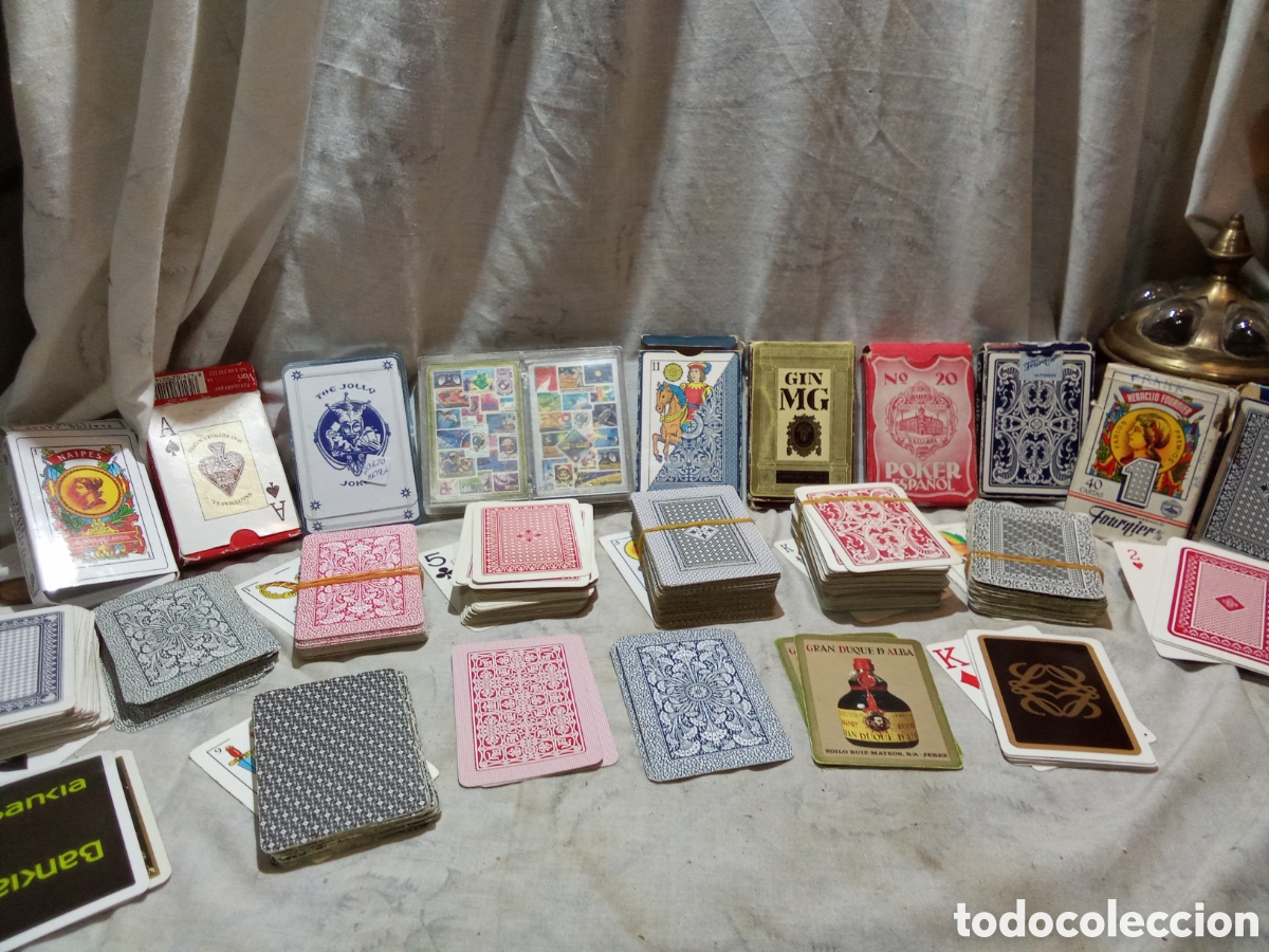 Barajas de cartas: SUPERLOTE DE BARAJAS INCOMPLETAS - Foto 1