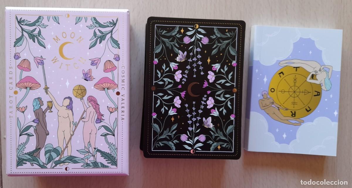 Barajas de cartas: Moon Witch Tarot ( Tarot Brujas de la Luna) con libro en ingl&eacute;s - Foto 1