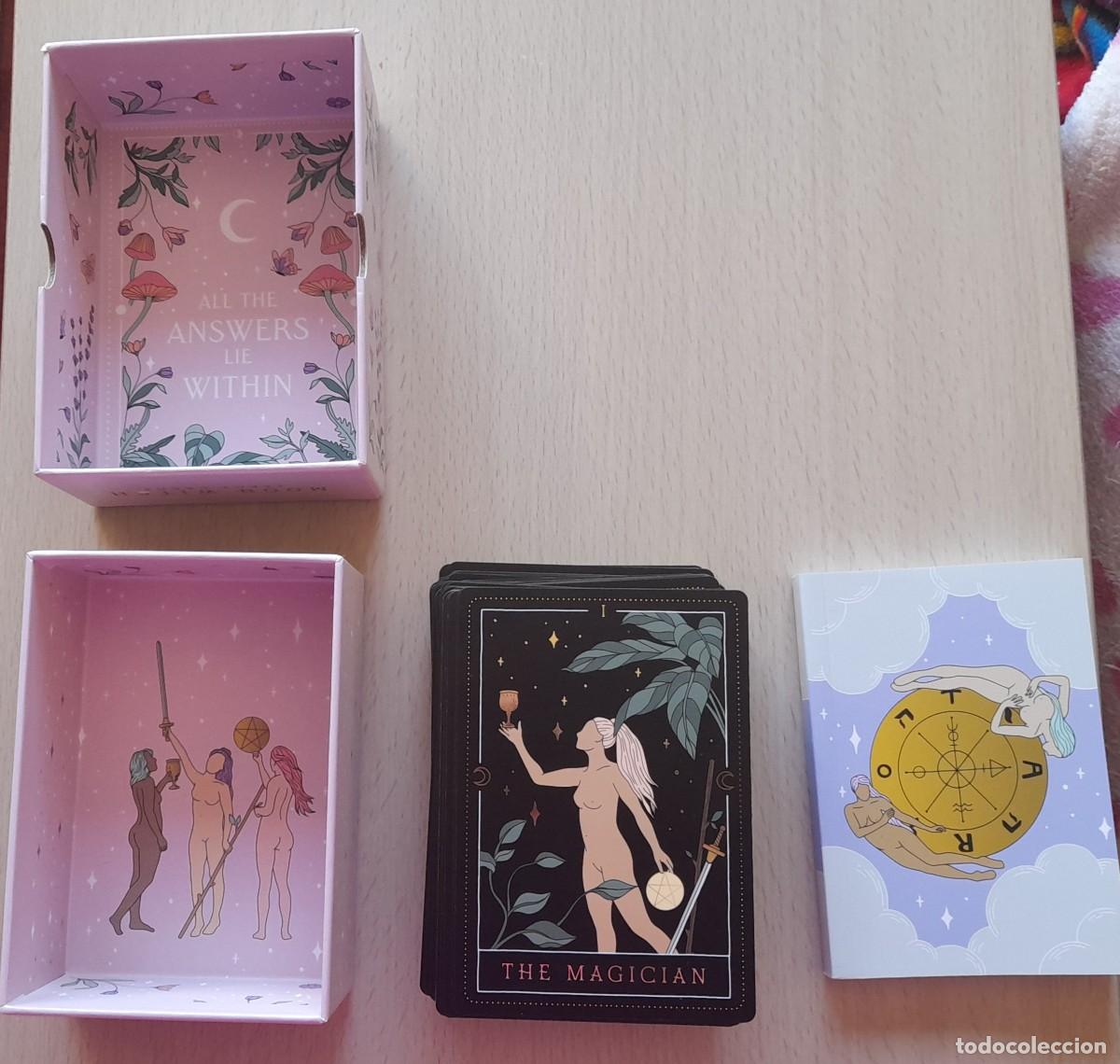 Barajas de cartas: Moon Witch Tarot ( Tarot Brujas de la Luna) con libro en ingl&eacute;s - Foto 2