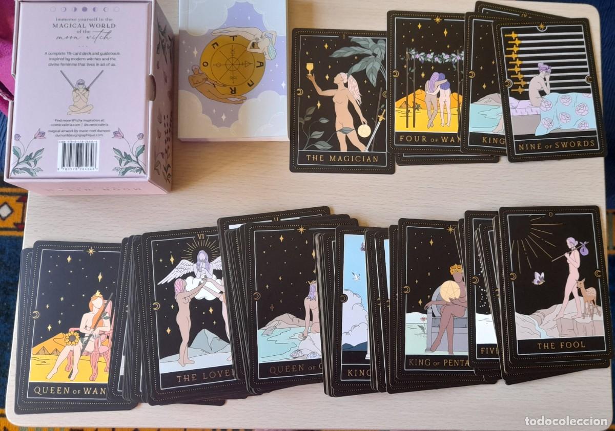 Barajas de cartas: Moon Witch Tarot ( Tarot Brujas de la Luna) con libro en ingl&eacute;s - Foto 3