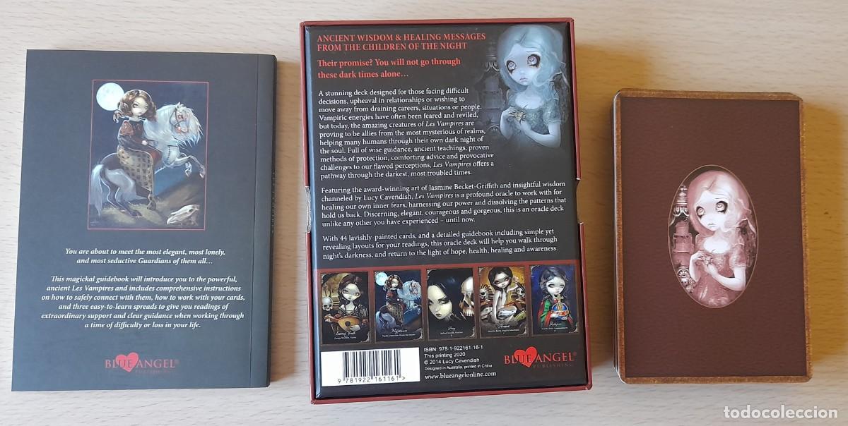 Barajas de cartas: Or&aacute;culo LES VAMPIRES con libro en ingl&eacute;s - Foto 3