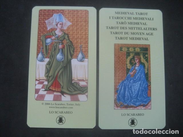Barajas de cartas: TAROT MEDIEVAL. 78 CARTAS - Foto 3