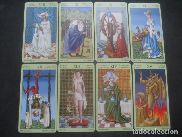Barajas de cartas: TAROT MEDIEVAL. 78 CARTAS - Foto 6