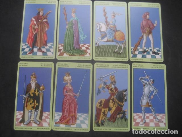 Barajas de cartas: TAROT MEDIEVAL. 78 CARTAS - Foto 9