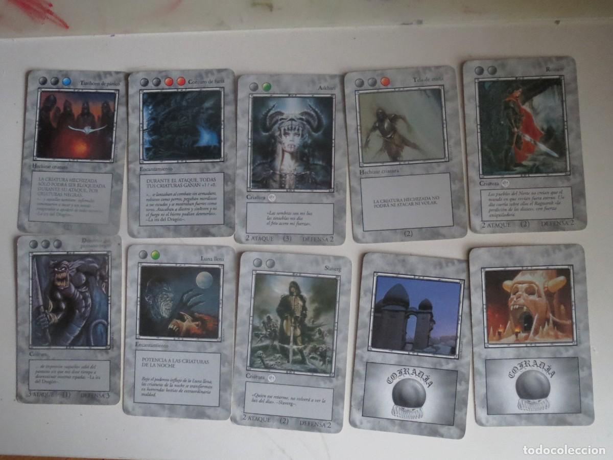 Barajas de cartas: lote de cartas la ira del dragon - Foto 1