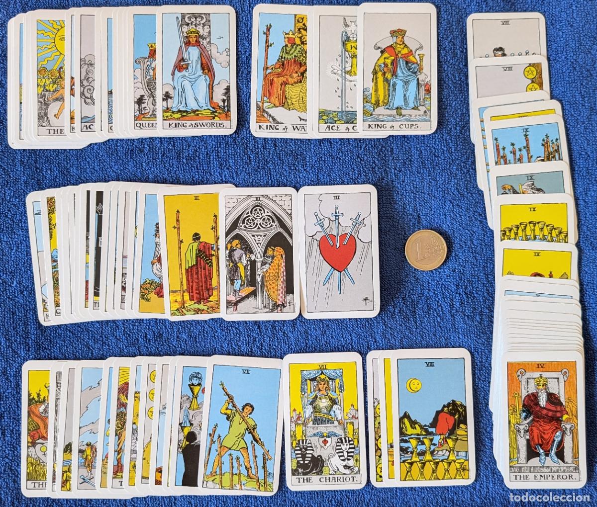 Barajas de cartas: Rider Waite Tarot - Mini Set - U.S. Games Systems &iexcl;Impecable! - Foto 2