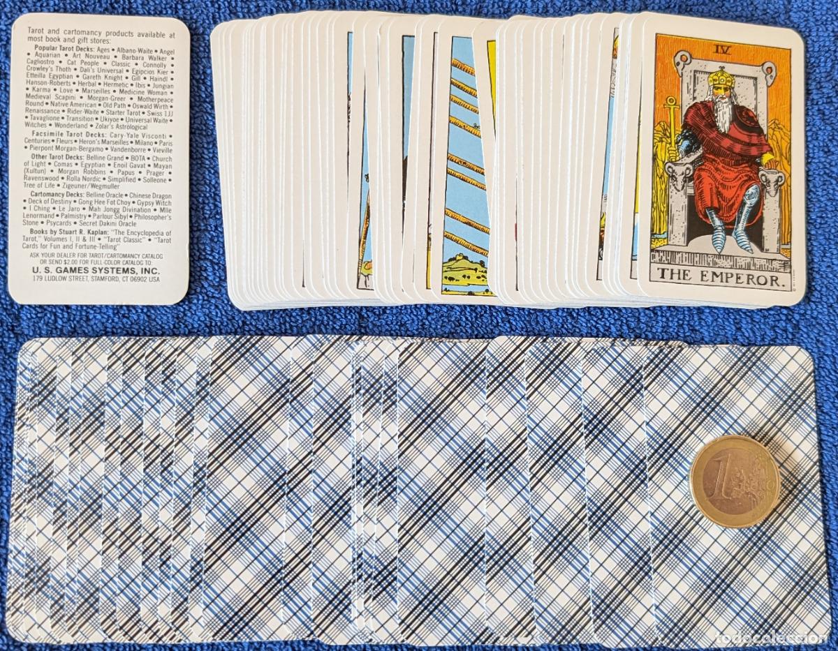 Barajas de cartas: Rider Waite Tarot - Mini Set - U.S. Games Systems &iexcl;Impecable! - Foto 3