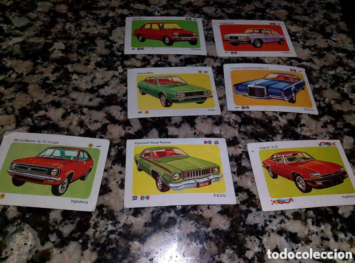 Barajas de cartas: automoviles colecci&oacute;n tele motor - Foto 1
