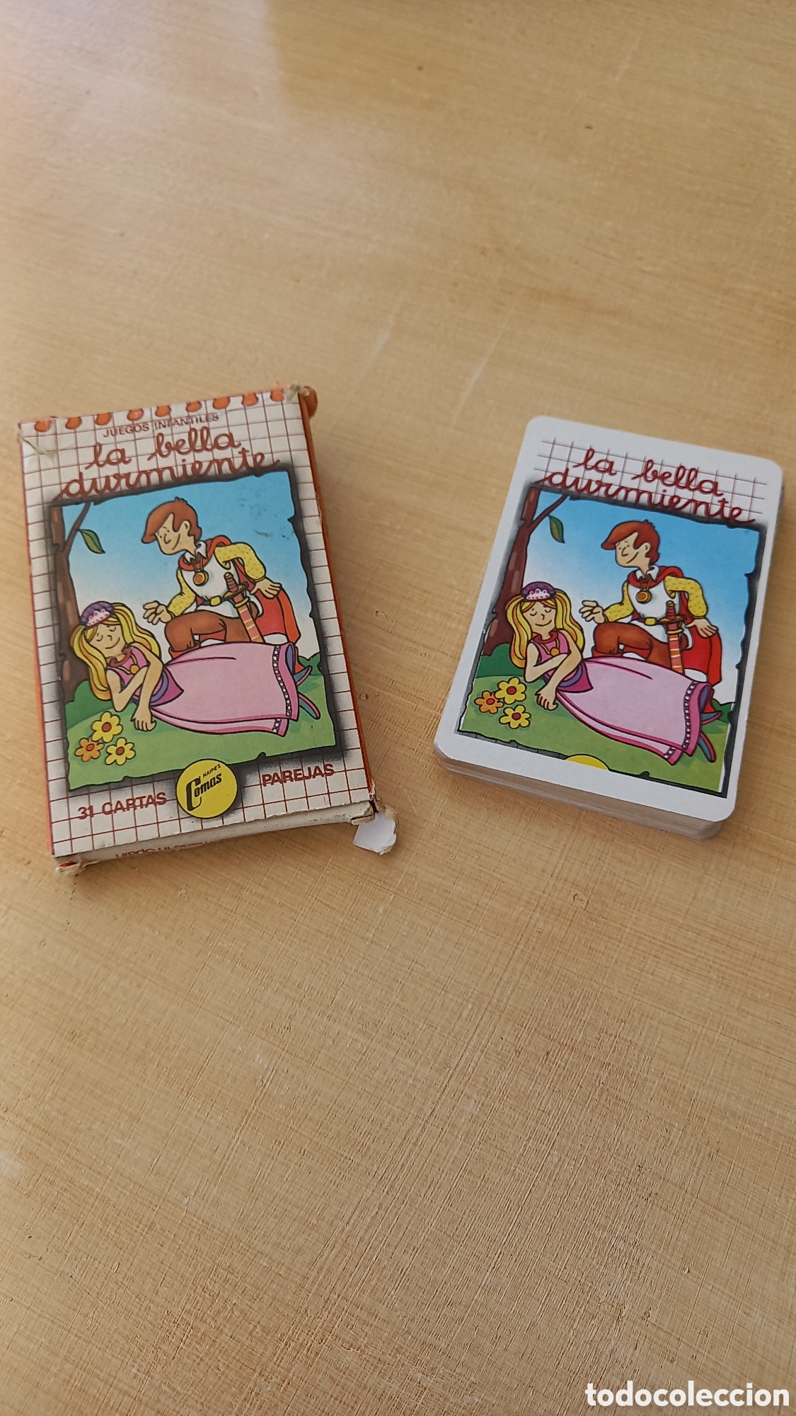 Barajas de cartas: Baraja infantil La Bella durmiente - Foto 1