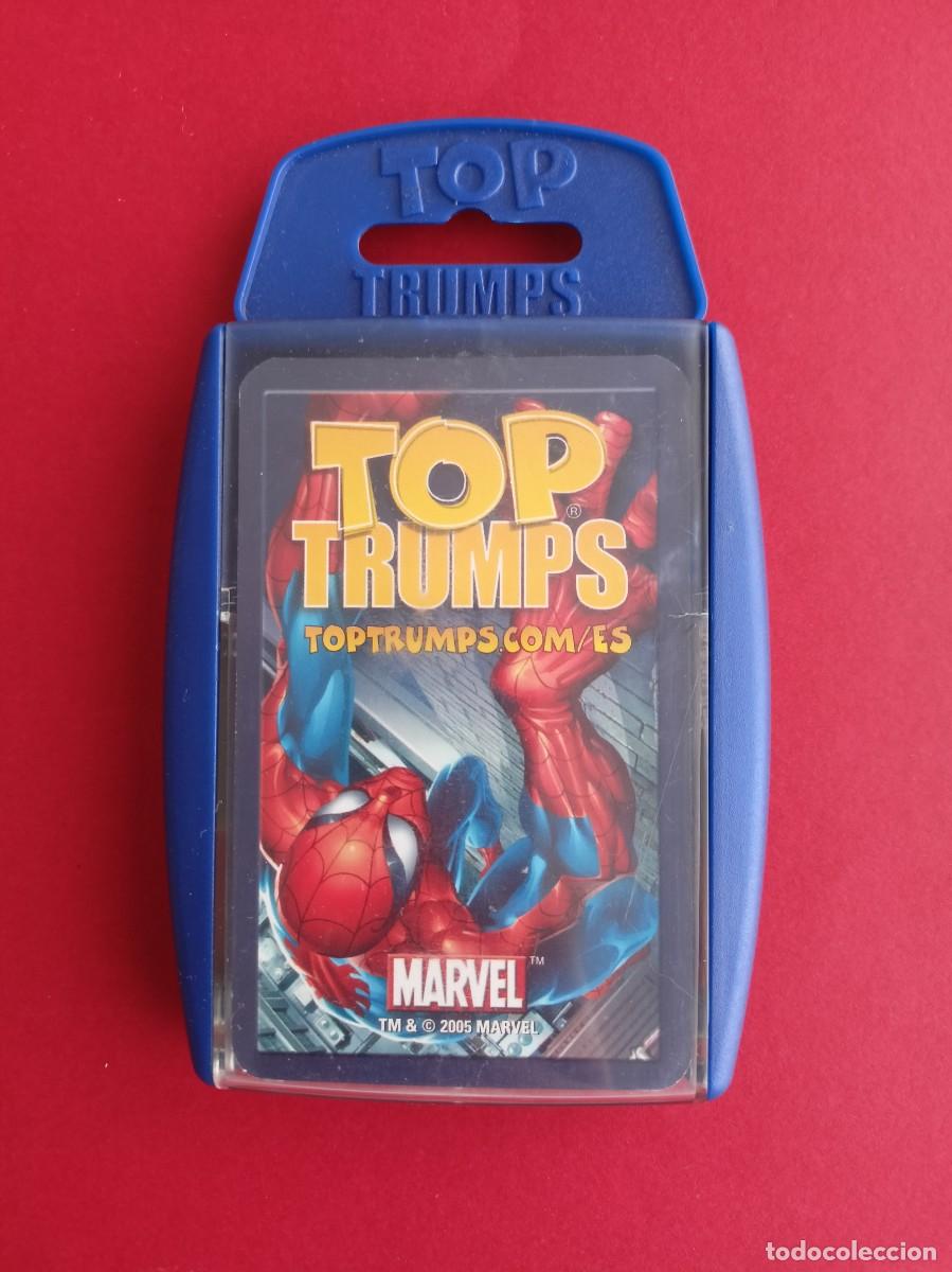 Barajas de cartas: Baraja Marvel de Top Trumps - Foto 1