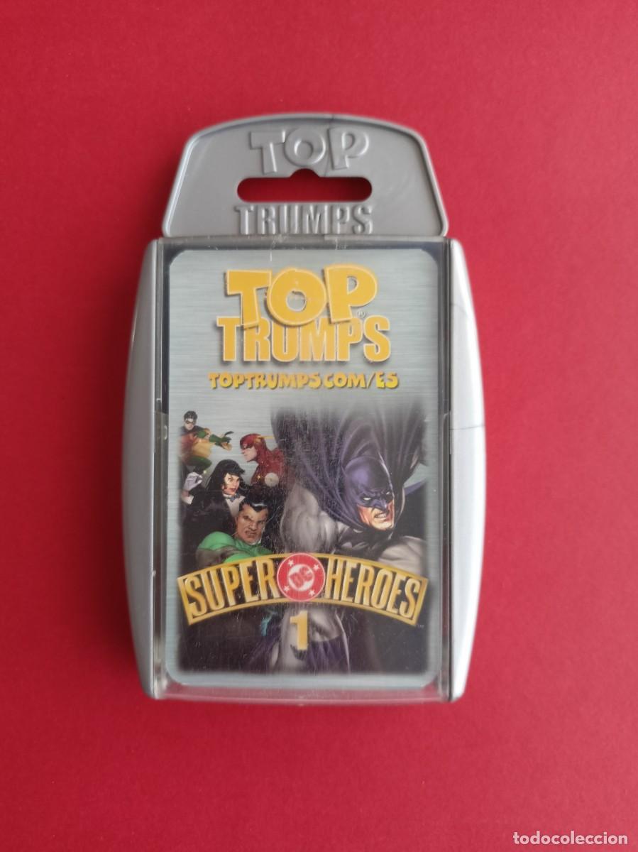 Barajas de cartas: Baraja Super H&eacute;roes de Top Trumps - Foto 2