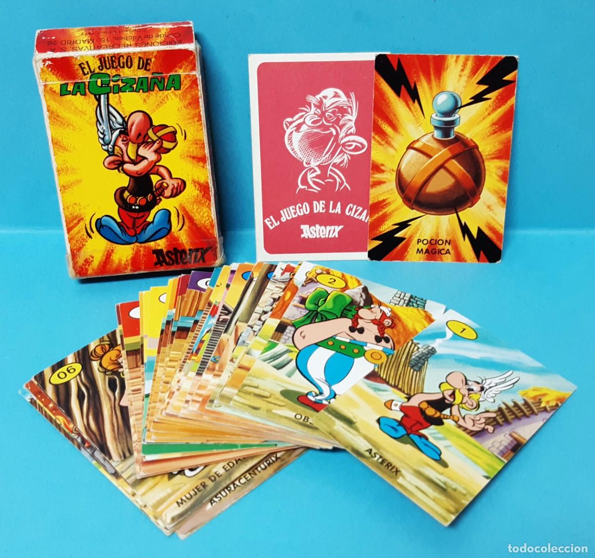 Barajas de cartas: BARAJA INFANTIL - LA CIZA&Ntilde;A / ASTERIX - EDICIONES RECREATIVAS - Foto 1