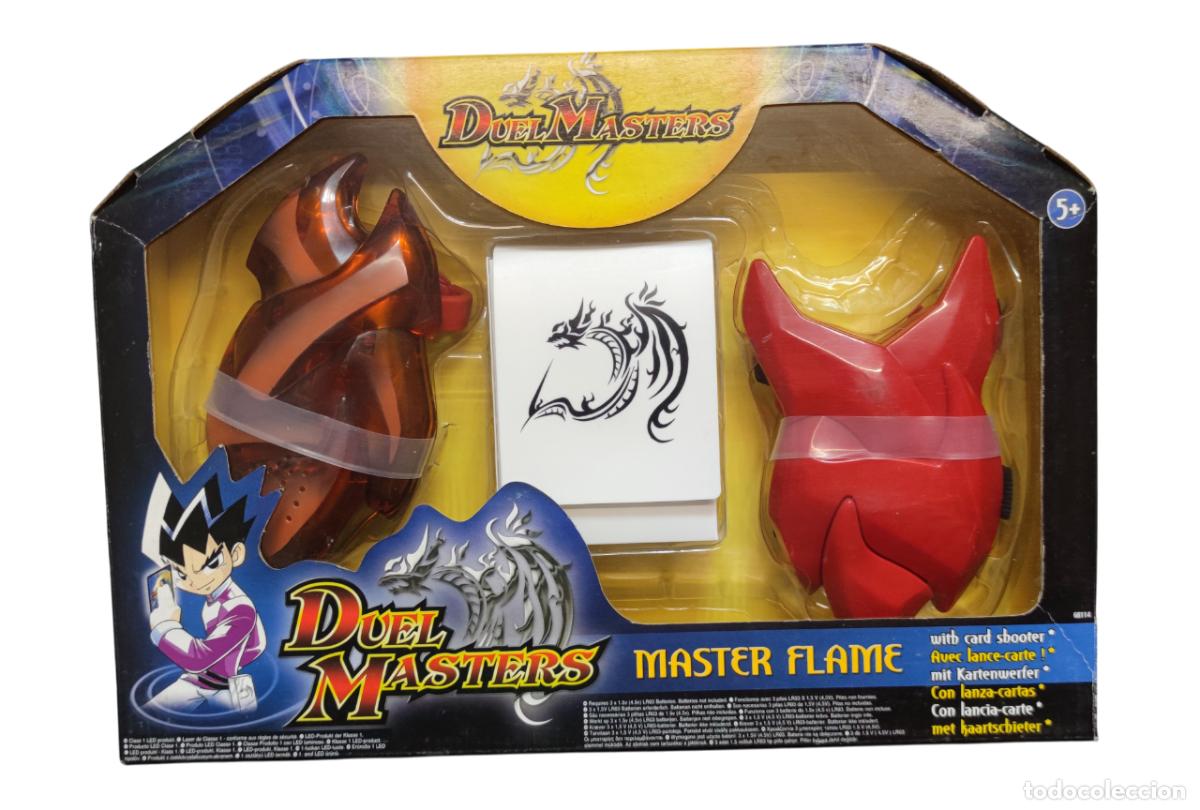 Barajas de cartas: Duel masters- master flame. Hasbro con lanza cartas - Nuevo - Foto 1