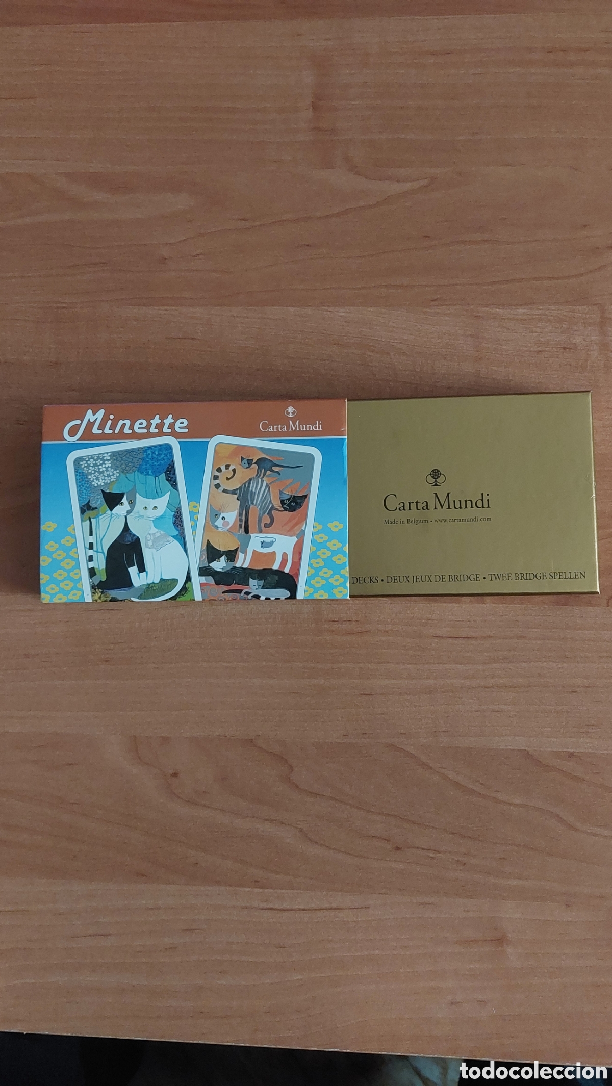 Barajas de cartas: ESTUCHE DE LUJO 2 BARAJAS DE BRIDGE - Foto 1