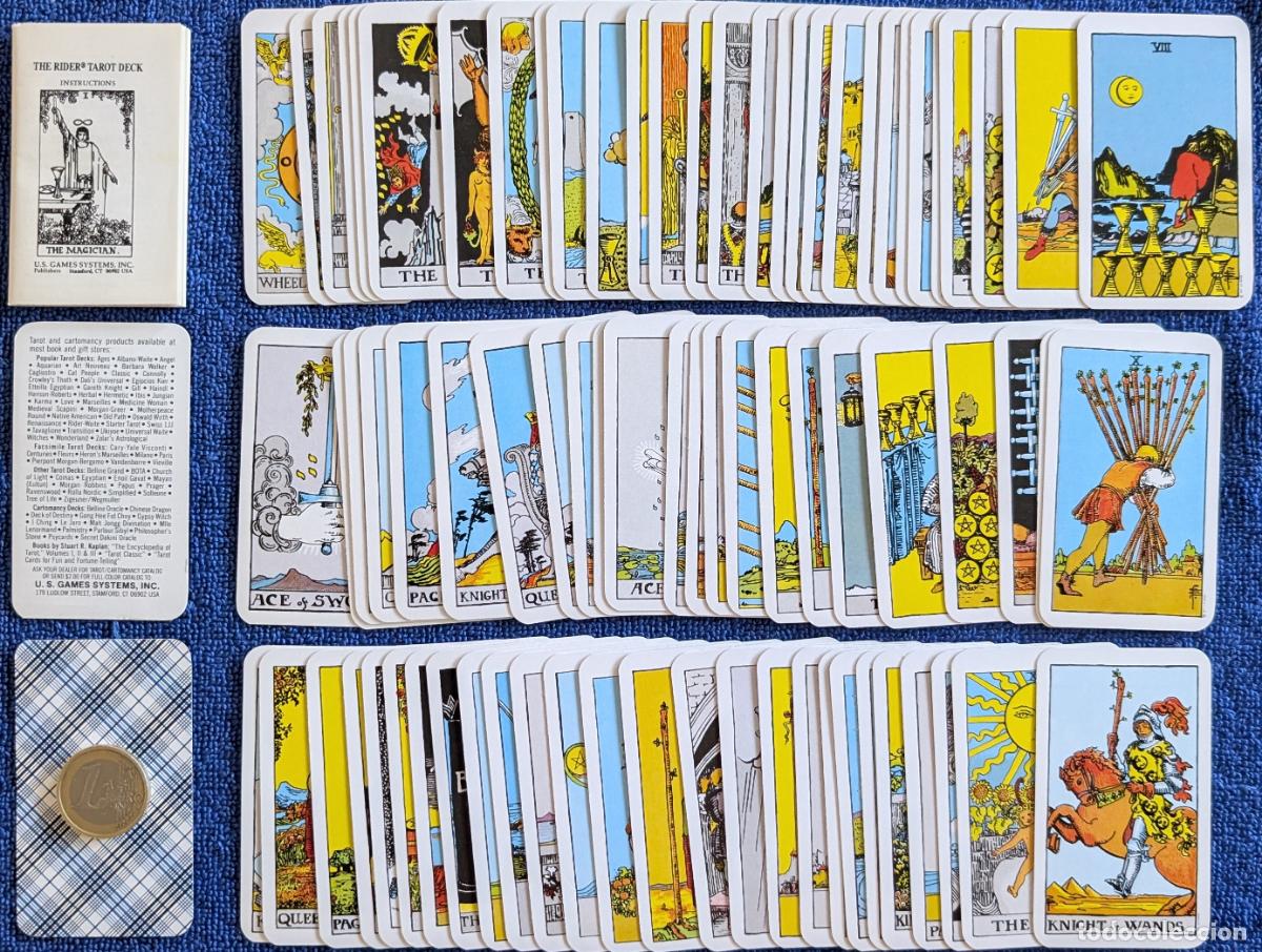 Barajas de cartas: Rider Waite Tarot - Mini Set - U.S. Games Systems &iexcl;Impecable! - Foto 1