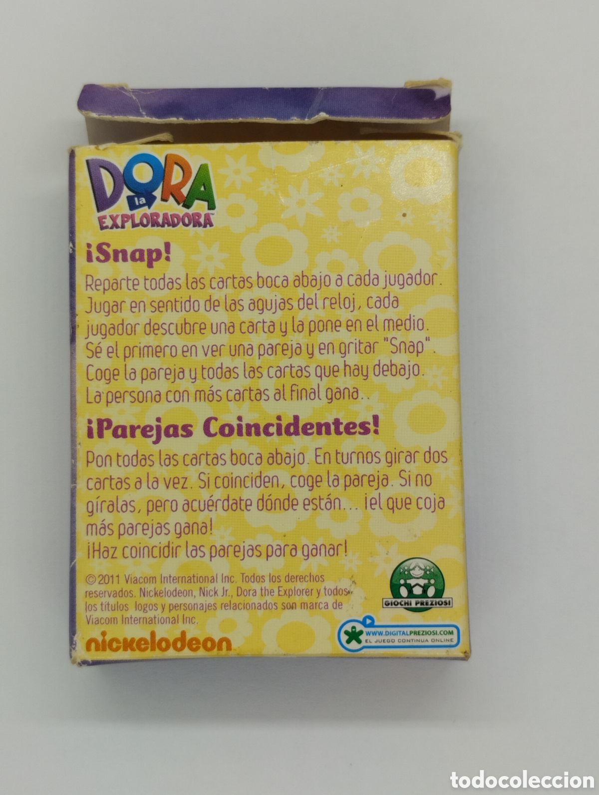 Barajas de cartas: Mini cartas Dora la Exploradora - Foto 2