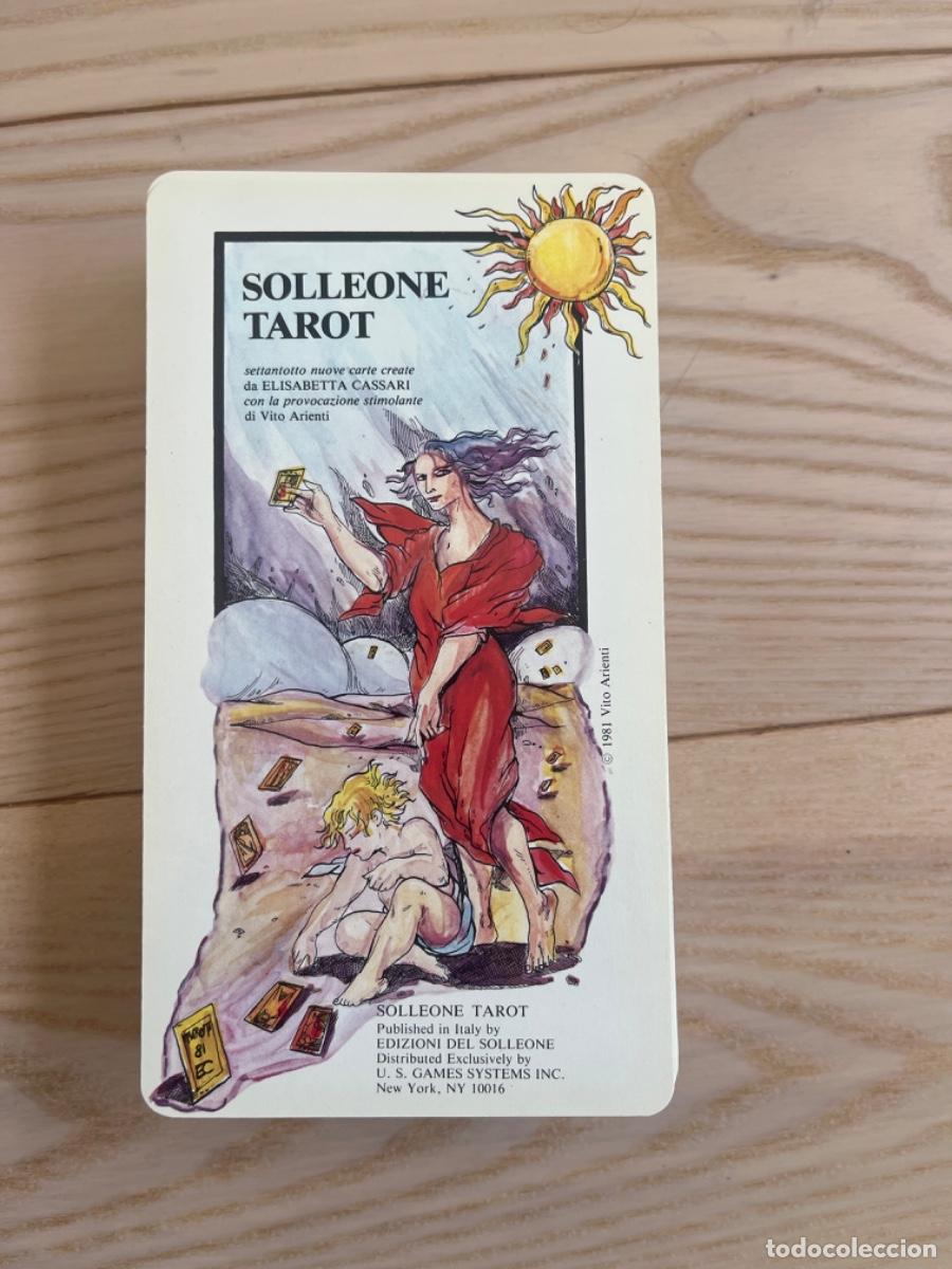 Barajas de cartas: Solleone Tarot Deck Elisabetta Cassari 1983 - Foto 4